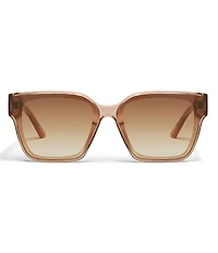 QUAY Women's Drive In 51mm Square Sunglasses