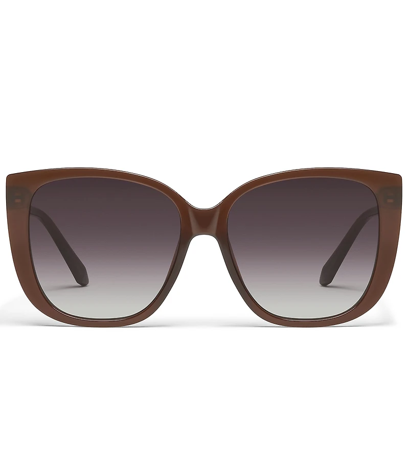 QUAY Women's Ever After Large 54mm Square Sunglasses