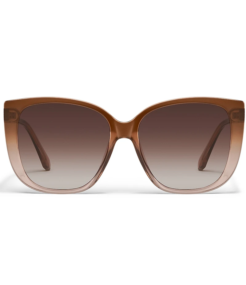 QUAY Women's Ever After Large 54mm Square Sunglasses
