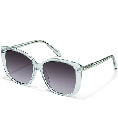 QUAY Women's Ever After Large 54mm Square Sunglasses