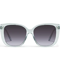 QUAY Women's Ever After Large 54mm Square Sunglasses