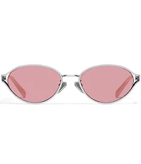 QUAY Women's Formal Affair Adorned 55mm Round Sunglasses