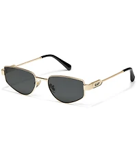 QUAY Women's Hit Single 38mm Square Sunglasses