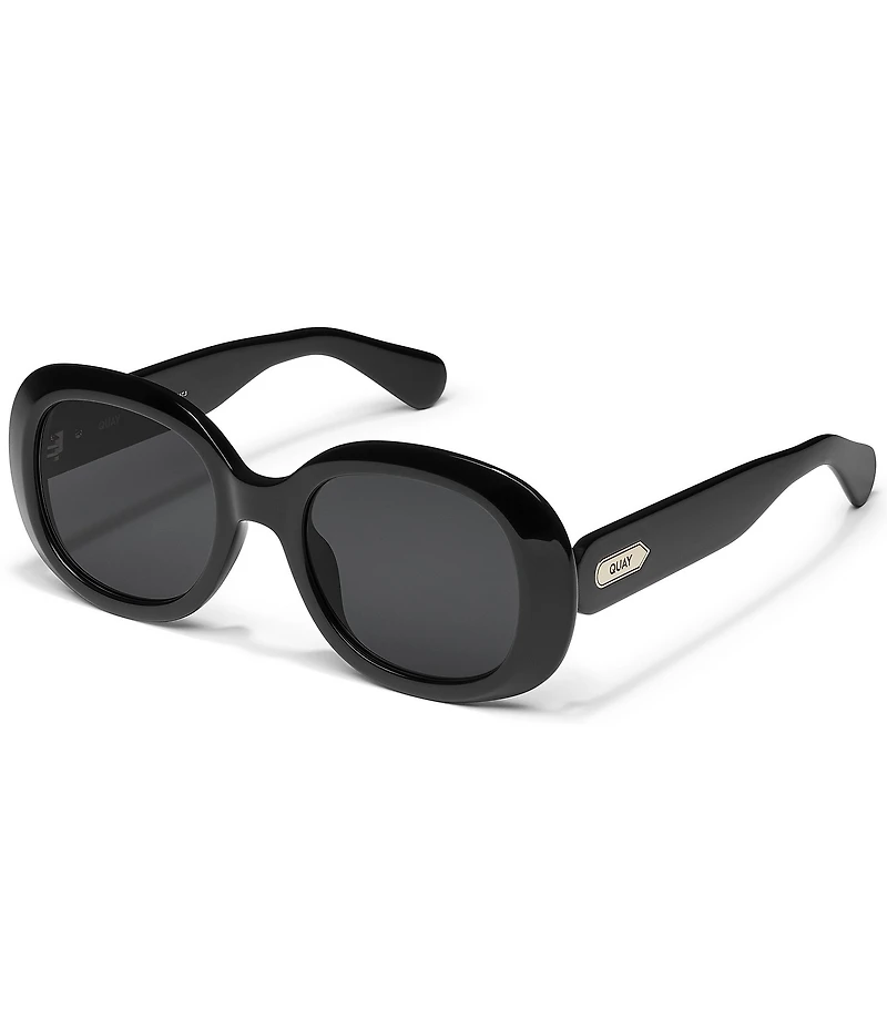 QUAY Women's Impromptu 53mm Round Sunglasses