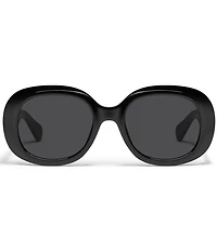 QUAY Women's Impromptu 53mm Round Sunglasses