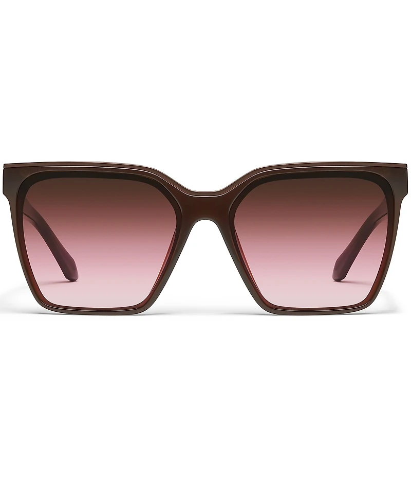 QUAY Women's Level Up 51mm Square Sunglasses