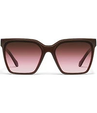 QUAY Women's Level Up 51mm Square Sunglasses