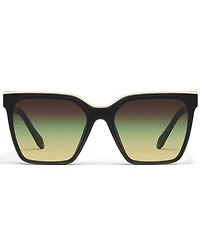 QUAY Women's Level Up 51mm Square Sunglasses