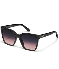 QUAY Women's Level Up 51mm Square Sunglasses