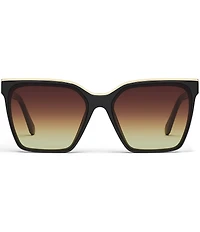 QUAY Women's Level Up 51mm Square Sunglasses