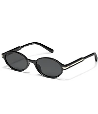 QUAY Women's Nevermind 36mm Round Oval Sunglasses