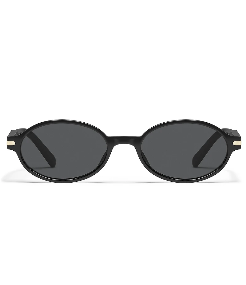 QUAY Women's Nevermind 36mm Round Oval Sunglasses