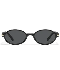 QUAY Women's Nevermind 36mm Round Oval Sunglasses