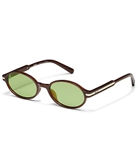 QUAY Women's Nevermind 36mm Round Oval Sunglasses
