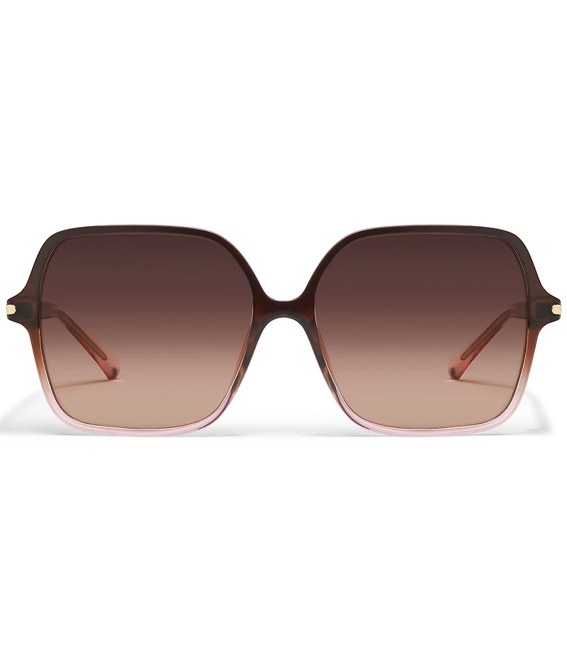 QUAY Women's Press Tour 60mm Square Sunglasses