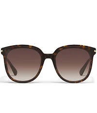 QUAY Women's Rent Free 59mm Round Sunglasses