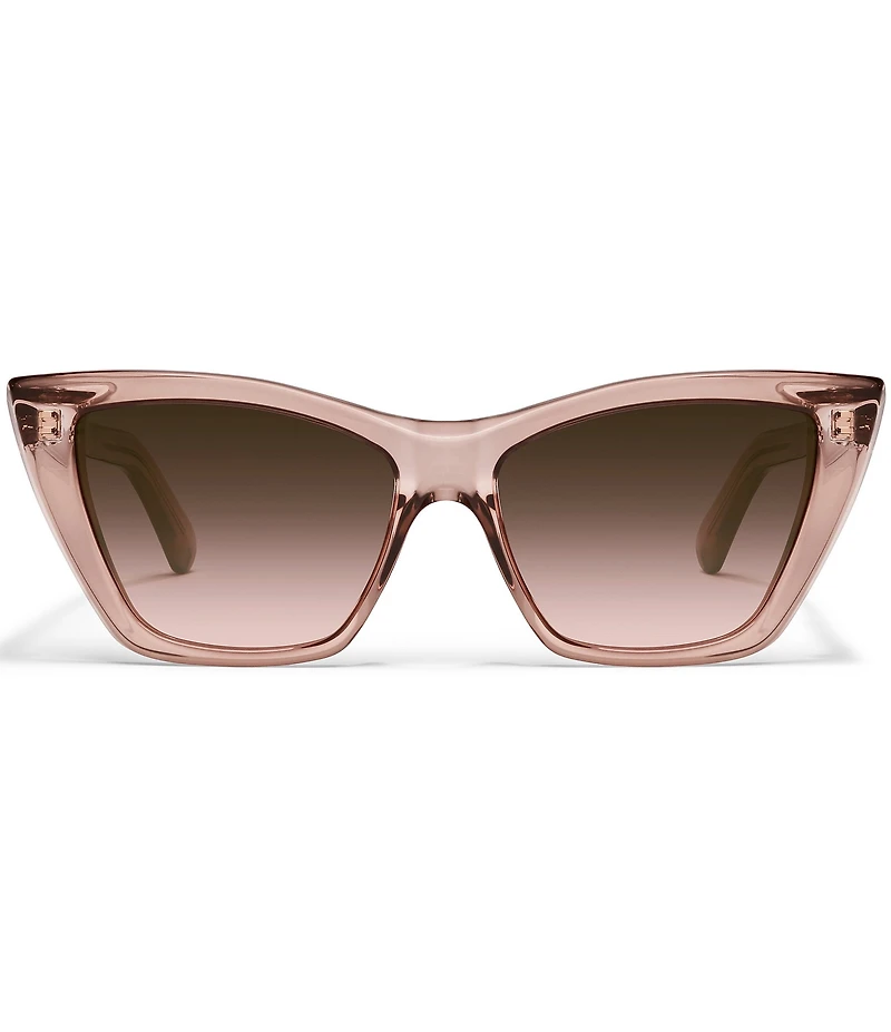 QUAY Women's Set In Stone 55mm Cat Eye Sunglasses