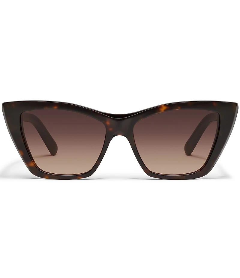QUAY Women's Set In Stone 55mm Cat Eye Sunglasses
