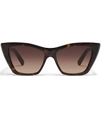 QUAY Women's Set In Stone 55mm Cat Eye Sunglasses
