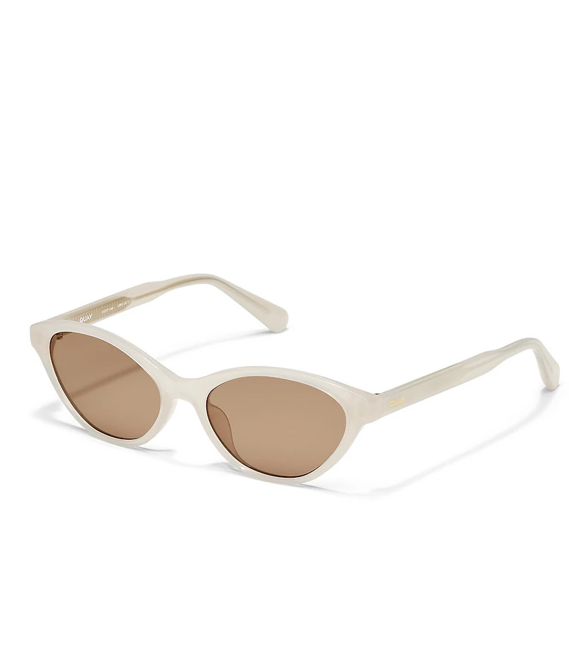 QUAY Women's Talk Nice 39mm Cat Eye Sunglasses