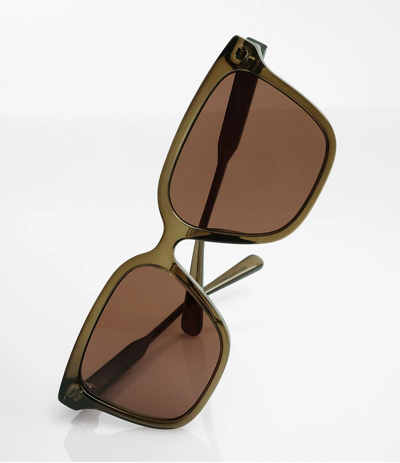 QUAY Women's Try Me 55mm Square Sunglasses