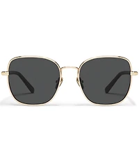 QUAY Women's Uptown 54mm Square Polarized Sunglasses