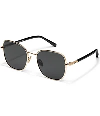 QUAY Women's Uptown 54mm Square Sunglasses