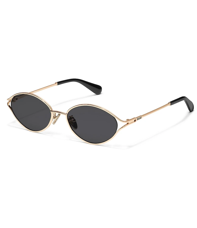 QUAY Women's You Wish 55mm Round Sunglasses