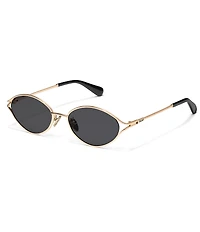 QUAY Women's You Wish 55mm Round Sunglasses