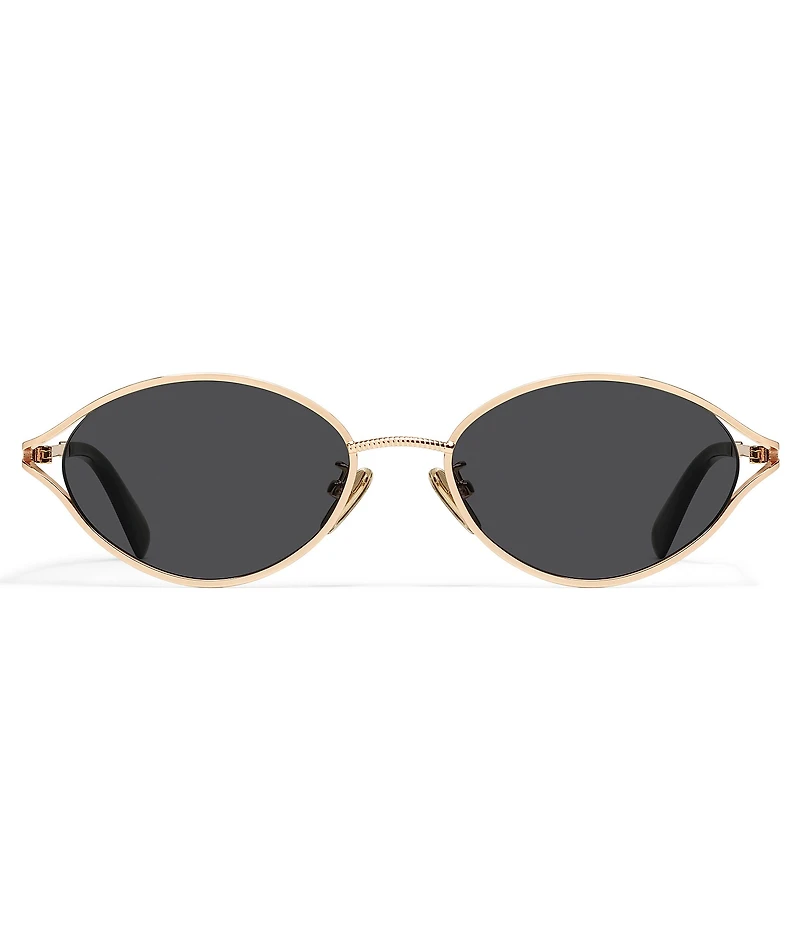 QUAY Women's You Wish 55mm Round Sunglasses