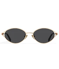 QUAY Women's You Wish 55mm Round Sunglasses