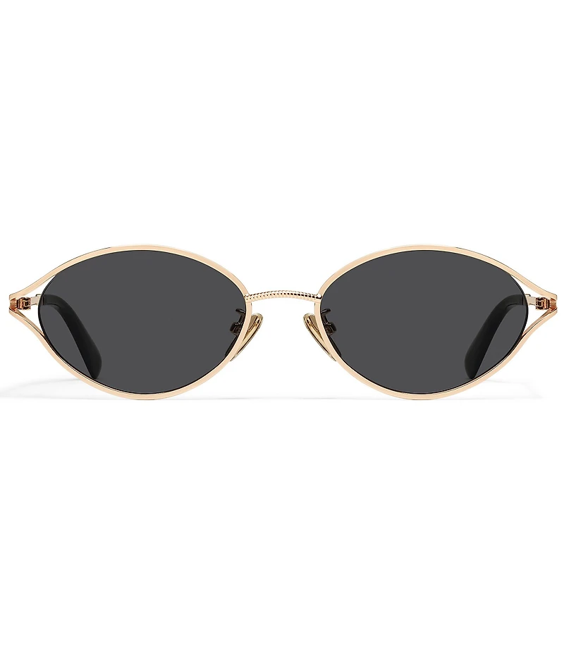 QUAY Women's You Wish 55mm Round Sunglasses