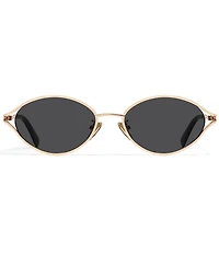 QUAY Women's You Wish 55mm Round Sunglasses