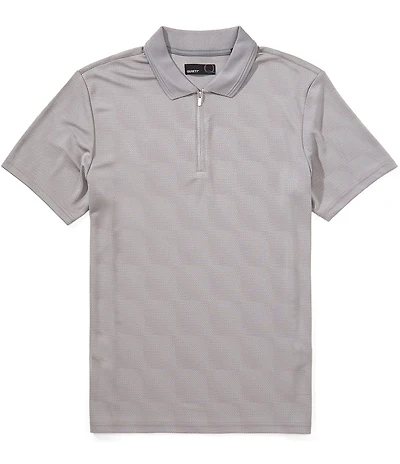 Quieti Two-Tone Short Sleeve Polo Shirt