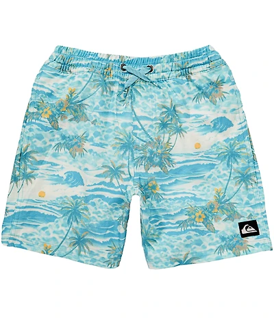 Quiksilver Big Boys Surfsilk Mix Volley Trunks