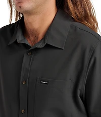 Quiksilver Allport Classic Short Sleeve Plaid Woven Shirt