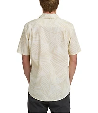 Quiksilver Aruba Palm Short Sleeve Woven Shirt