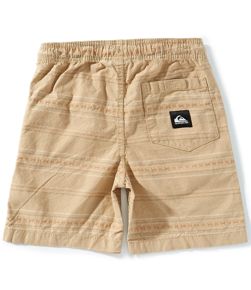 Quiksilver Big Boys Chapman Striped Dobby Jacquard Shorts