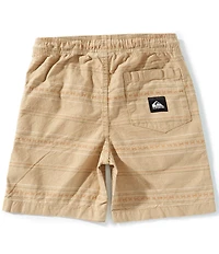 Quiksilver Big Boys Chapman Striped Dobby Jacquard Shorts