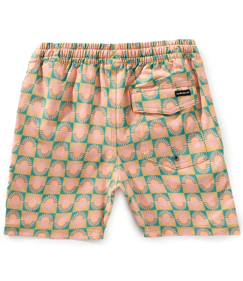 Quiksilver Big Boys Everday Mix Printed Volley Shorts