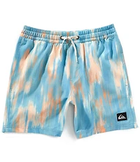 Quiksilver Big Boys Everday Mix Tie-Dye-Print Volley Shorts