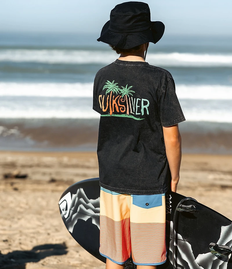 Quiksilver Big Boys Short-Sleeve Sunny Palms T-Shirt