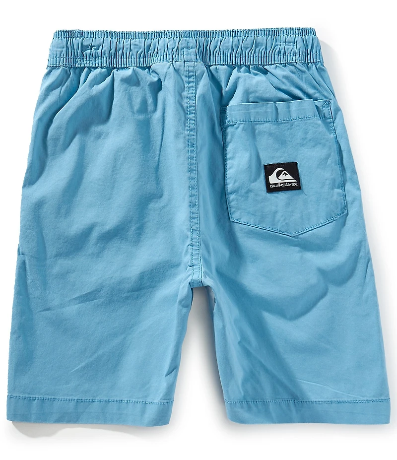 Quiksilver Big Boys Taxer Stretch Poplin Shorts