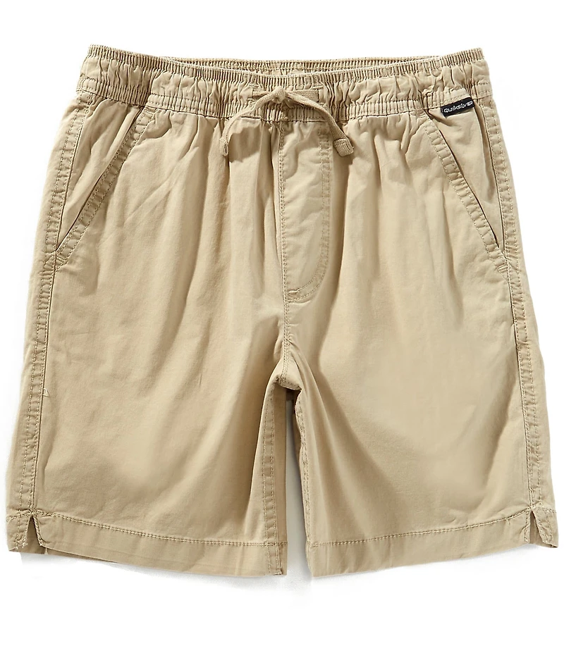 Quiksilver Big Boys Taxer Stretch Poplin Shorts