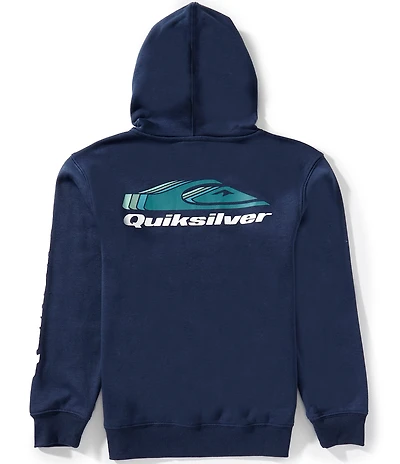 Quiksilver Big Boys Long Sleeve Omni Woven Hoodie