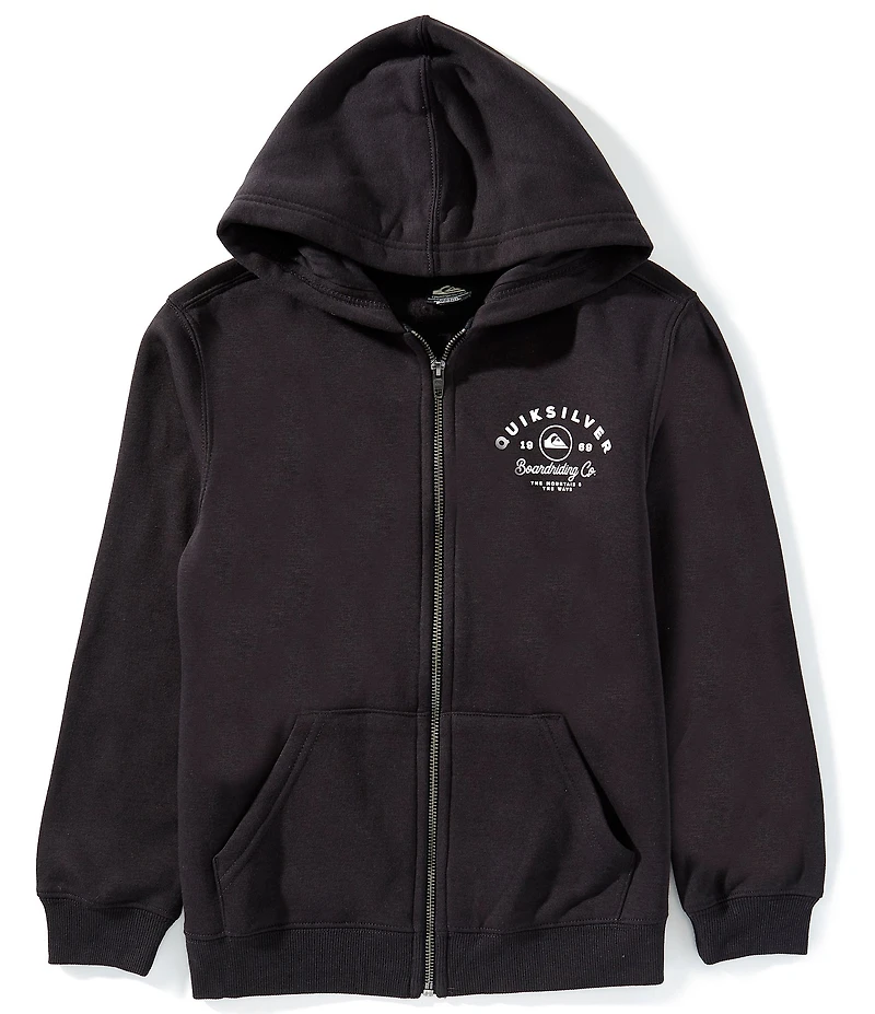 Quiksilver Big Boys Long Sleeve Setter Zip Hoodie