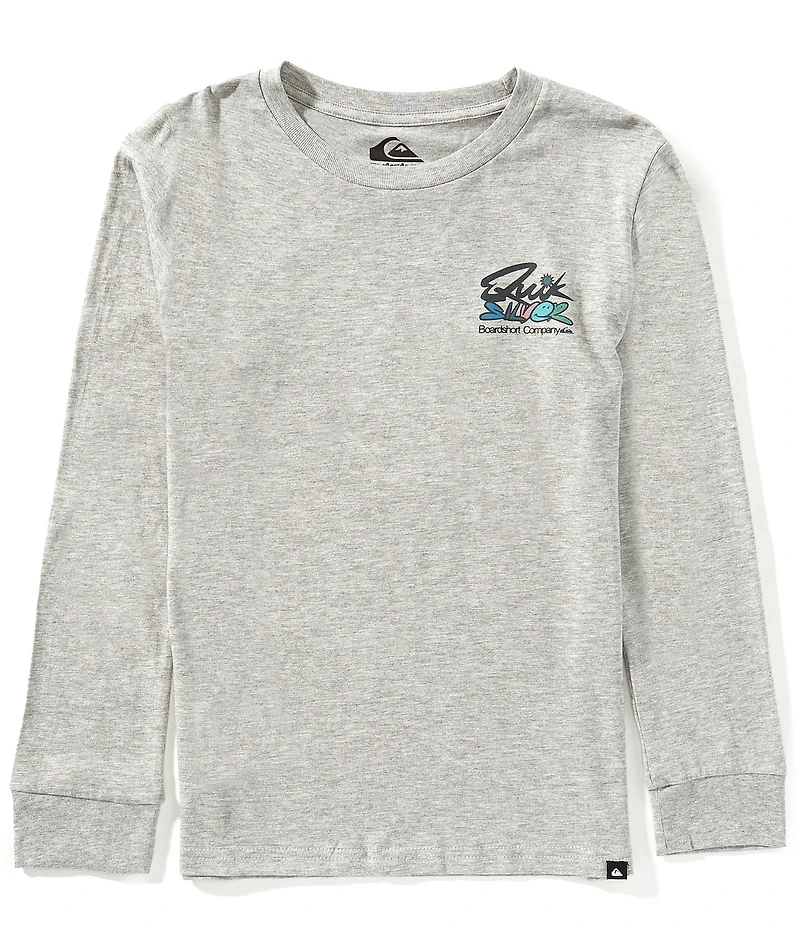 Quiksilver Big Boys Long Sleeve Type-Site Pullover T-Shirt