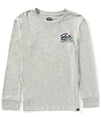 Quiksilver Big Boys Long Sleeve Type-Site Pullover T-Shirt