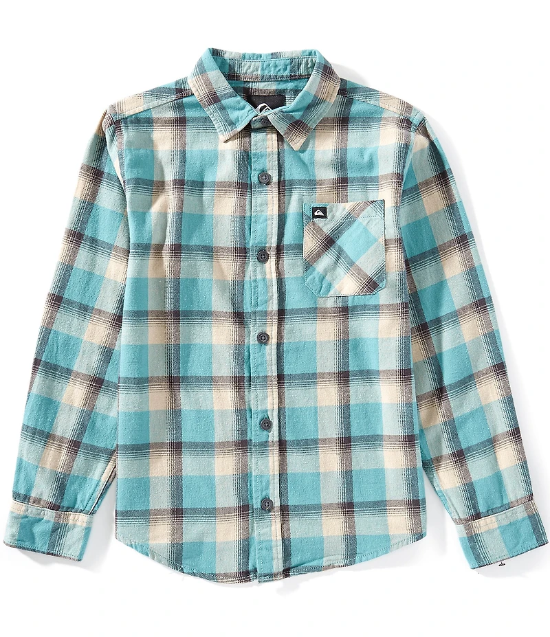 Quiksilver Big Boys Porter Check Flannel Shirt