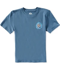 Quiksilver Big Boys Short Sleeve Spiral Saw T-Shirt